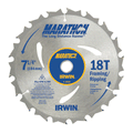 Irwin 14028 Marathon Carbide Corded Circular Saw Blade 7 1/4-Inch 18T - Ace Tool Group - Irwin