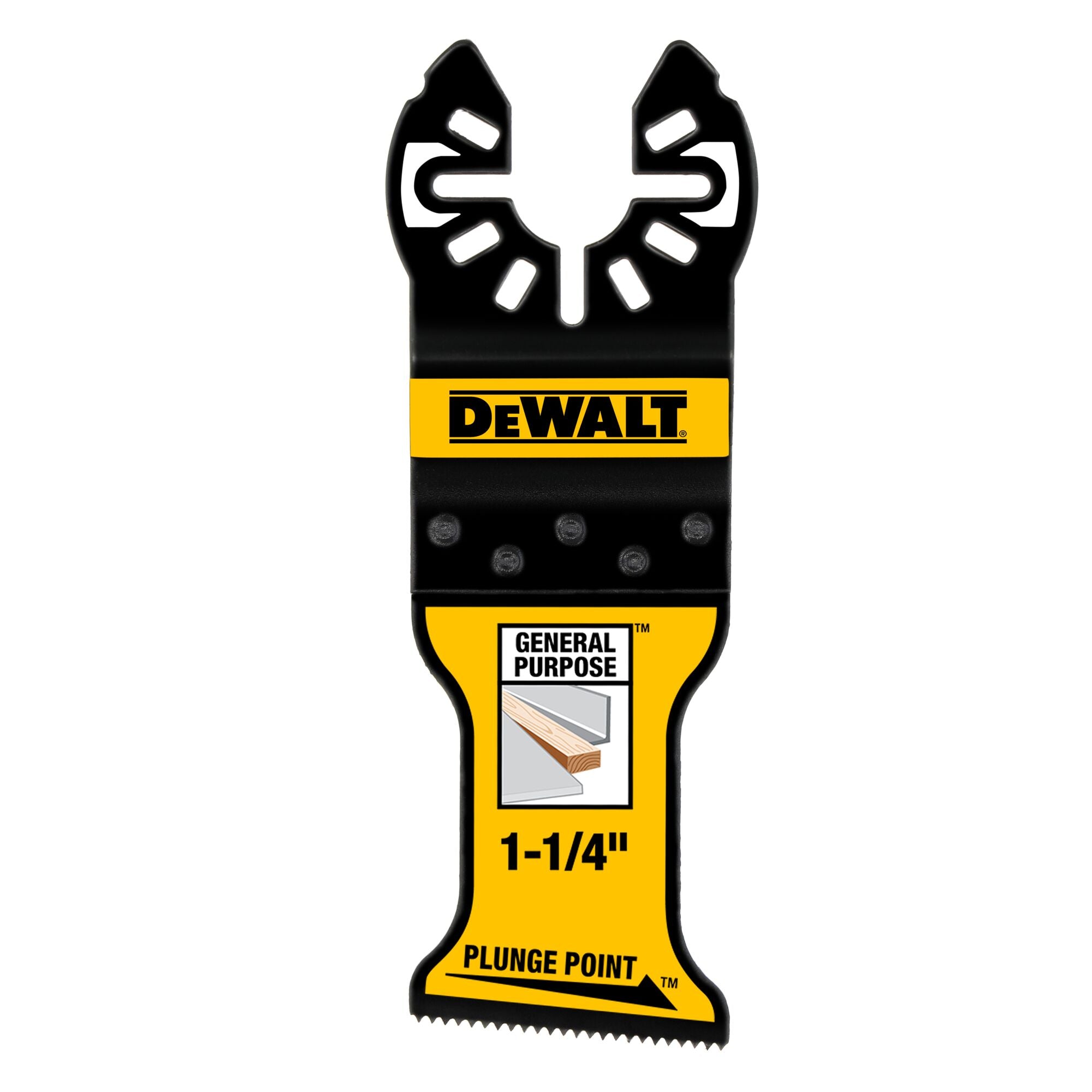 DeWalt DWA4258-3 OSC 1-1/4 in. PLUNGEPOINT General Purpose Blade (3 PK) - Ace Tool Group - DeWalt
