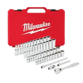Milwaukee 48-22-9004 1/4" Drive 50pc Ratchet & Socket Set - SAE & Metric - Ace Tool Group - Milwaukee