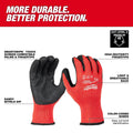 Milwaukee 48-73-8632B Cut Level 3 Nitrile Dipped Gloves - Large - 12 Pairs - Ace Tool Group - Milwaukee