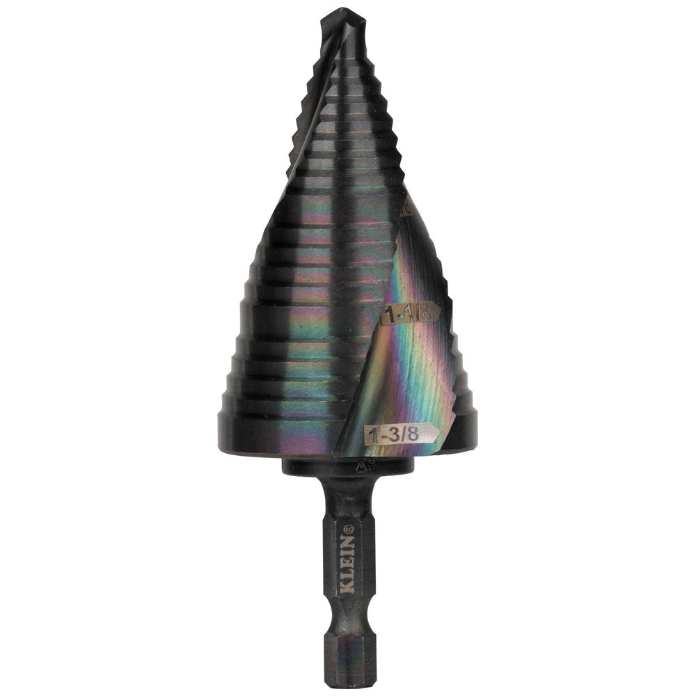 Klein Tools QRST15 1-3/8" Quick Release Step Drill Bit - Ace Tool Group - Klein