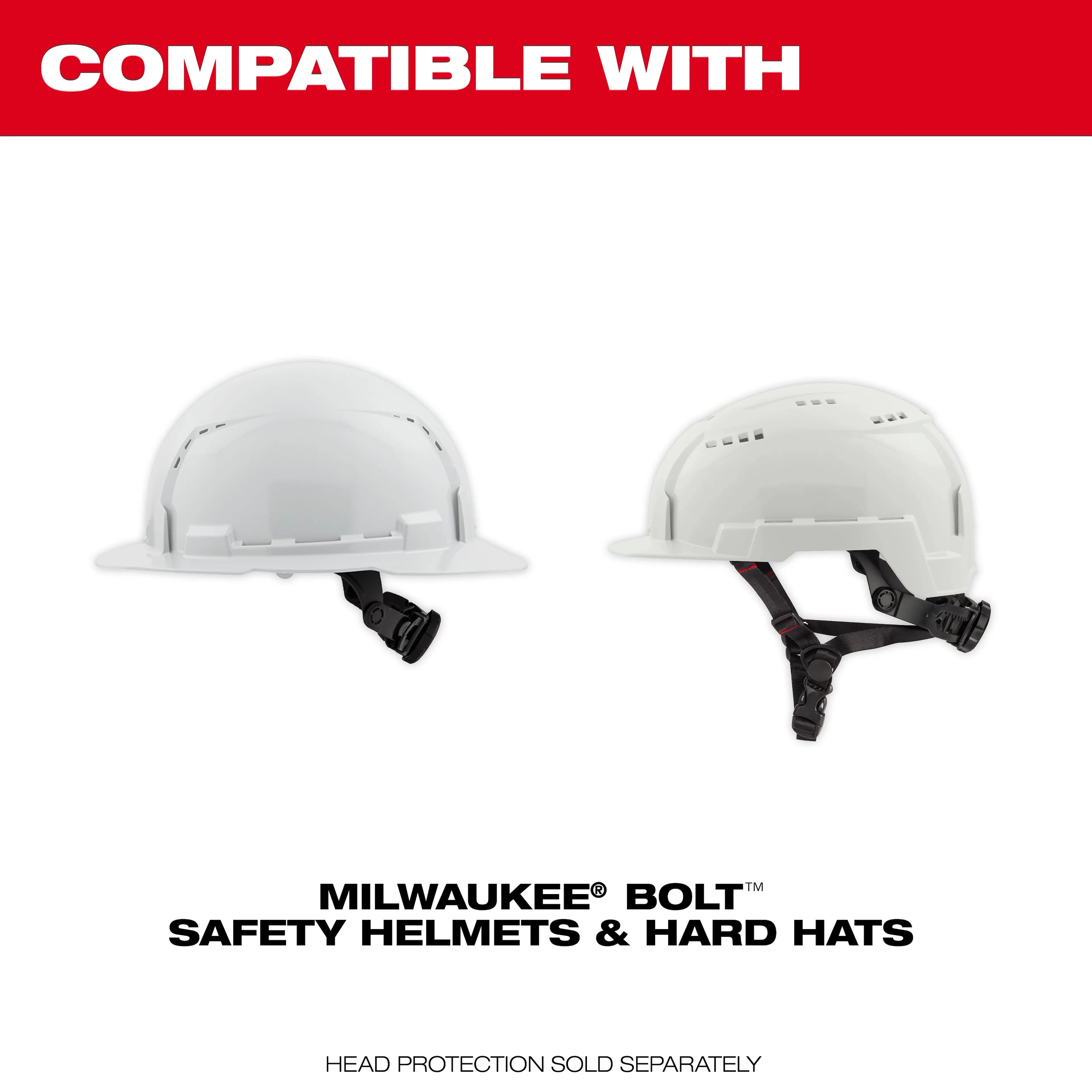 Milwaukee 48-73-4605 5PC BOLT Reflective Sticker Set - Blue - Ace Tool Group - Milwaukee