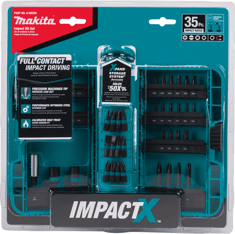 Makita A-98326 ImpactX 35 Pc. Driver Bit Set - Ace Tool Group - Makita