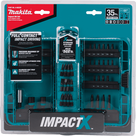 Makita A-98326 ImpactX 35 Pc. Driver Bit Set - Ace Tool Group - Makita
