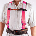 Buckaroo TMHP Shoulder Brace Suspenders - Pink - Ace Tool Group - Buckaroo