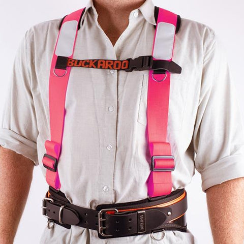 Buckaroo TMHP Shoulder Brace Suspenders - Pink - Ace Tool Group - Buckaroo