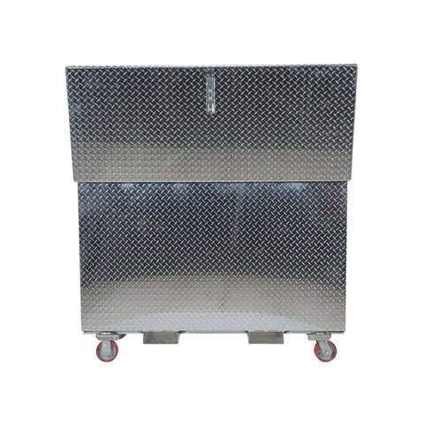 Vestil Alum Tool Box Fold Dwn Caster/Fork 30x60 - Ace Tool Group - Vestil