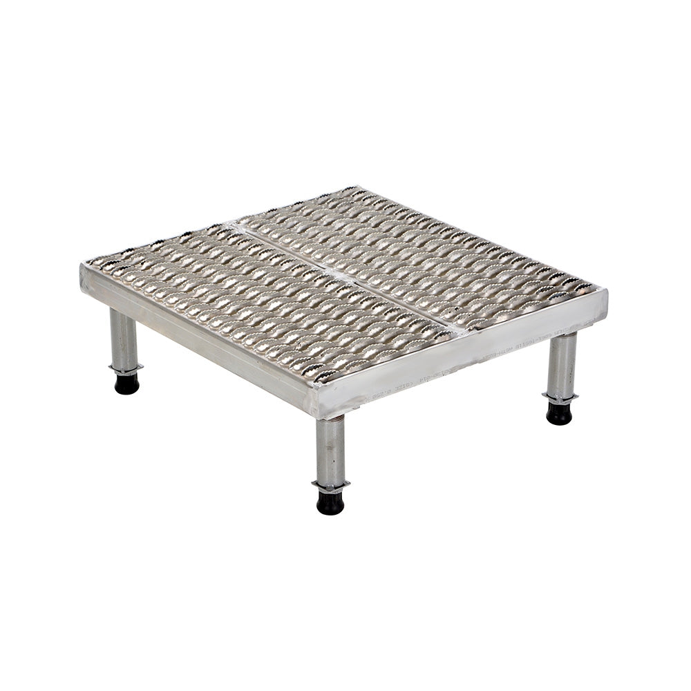 Vestil Adj Ss Stand 10-1/2-16-1/2 H 19w X 36l - Ace Tool Group - Vestil