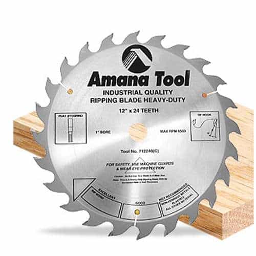 Amana Tool 710200 10"/20T Ripping Straight Grind - Ace Tool Group - Amana Tool