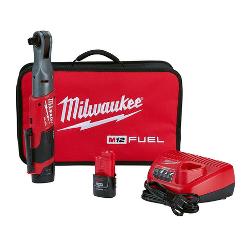 Milwaukee 2558-22 M12 FUEL 1/2" RATCHET KIT - Ace Tool Group - Milwaukee