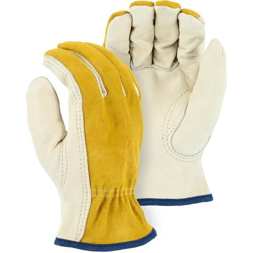 Majestic 1535 Winter Lined Cowhide Drivers Gloves