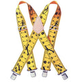 Clc 110Rul  2 Inch Wide Elastic Work Suspenders - Tape Rule - Ace Tool Group - CLC