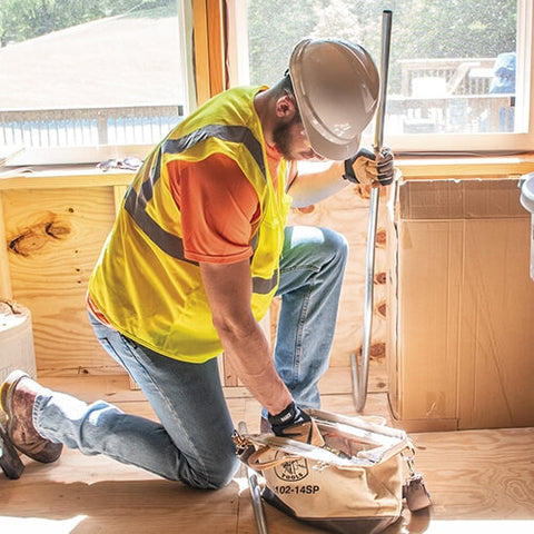 Klein 5102-14SP 14 in. Deluxe Canvas Tool Bag - Ace Tool Group - Klein