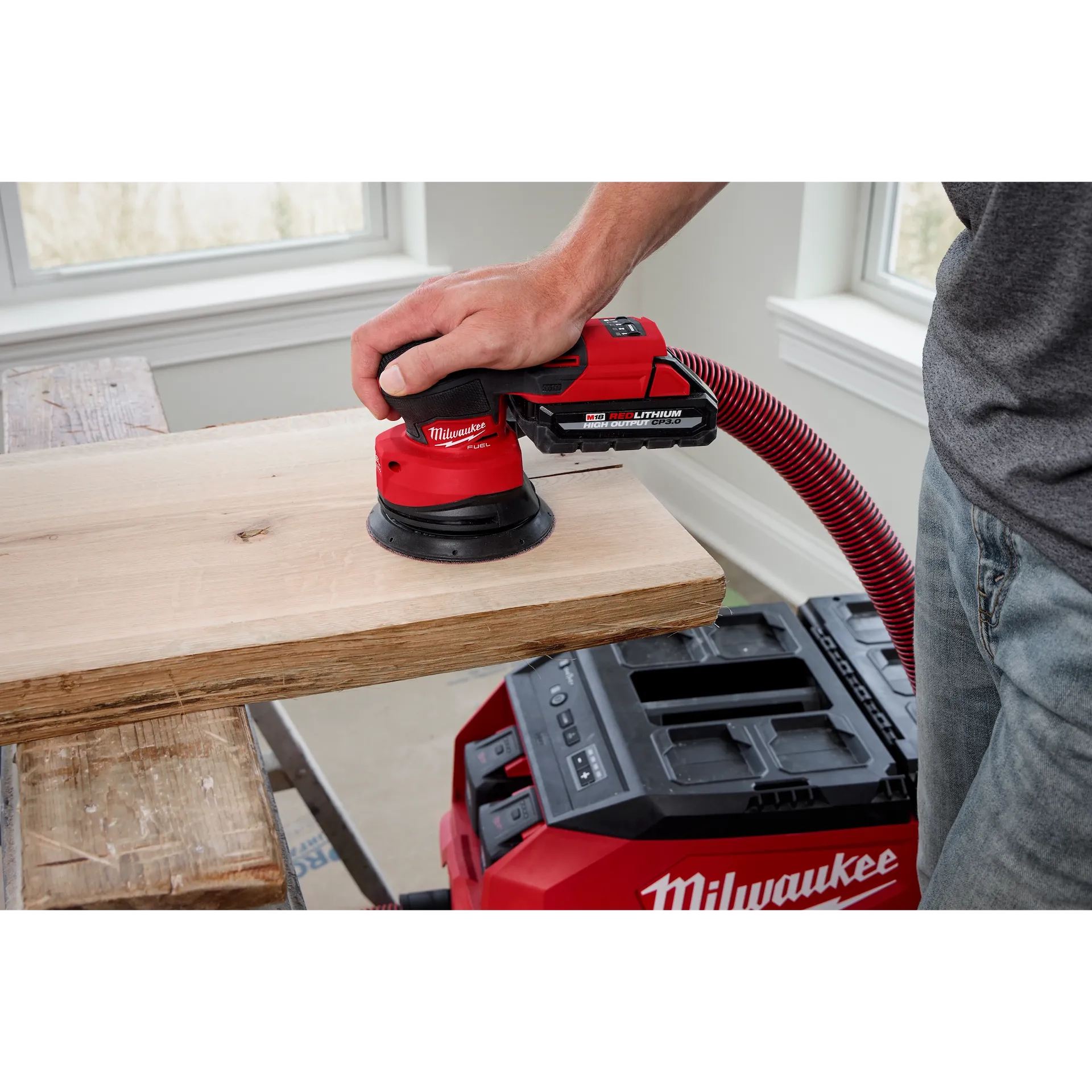Milwaukee 2837-20 M18­ FUEL 5" Random Orbital Sander - Ace Tool Group - Milwaukee