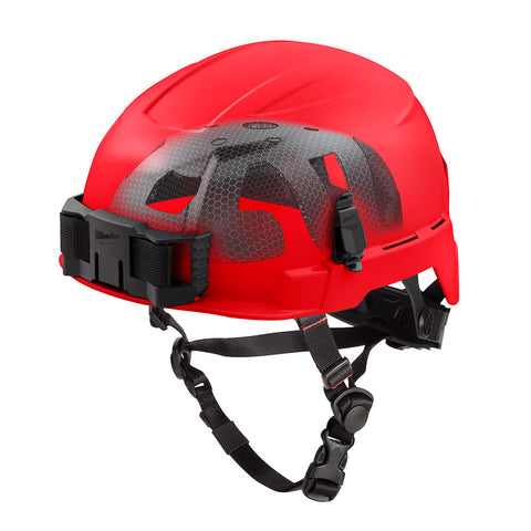 Milwaukee 48-73-1359 BOLT Red Safety Helmet with IMPACT ARMOR Liner (USA) - Type 2, Class E - Ace Tool Group - Milwaukee