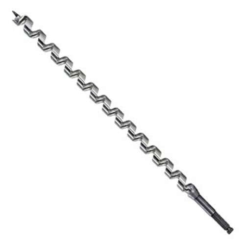 Irwin 48215 Impact Wrench Utility Pole Auger Bits 7/16" Shank 15/16" Diameter 24" Total Length Single - Ace Tool Group - Irwin
