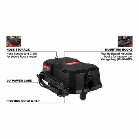 Milwaukee 0931-20 6.5 HP Wet/Dry Vacuum Motor - Ace Tool Group - Milwaukee
