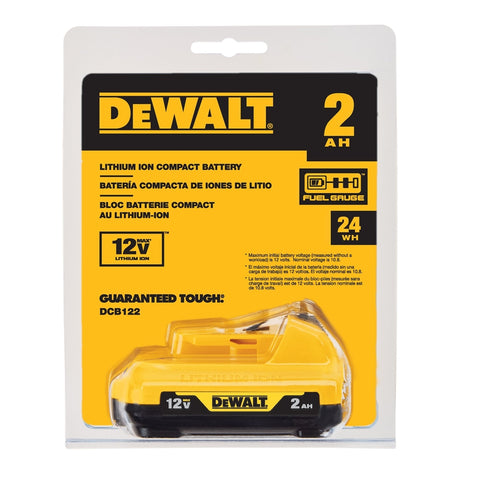Dewalt Dcb122 12V Max 2Ah Li-Ion Battery - Ace Tool Group - DeWalt