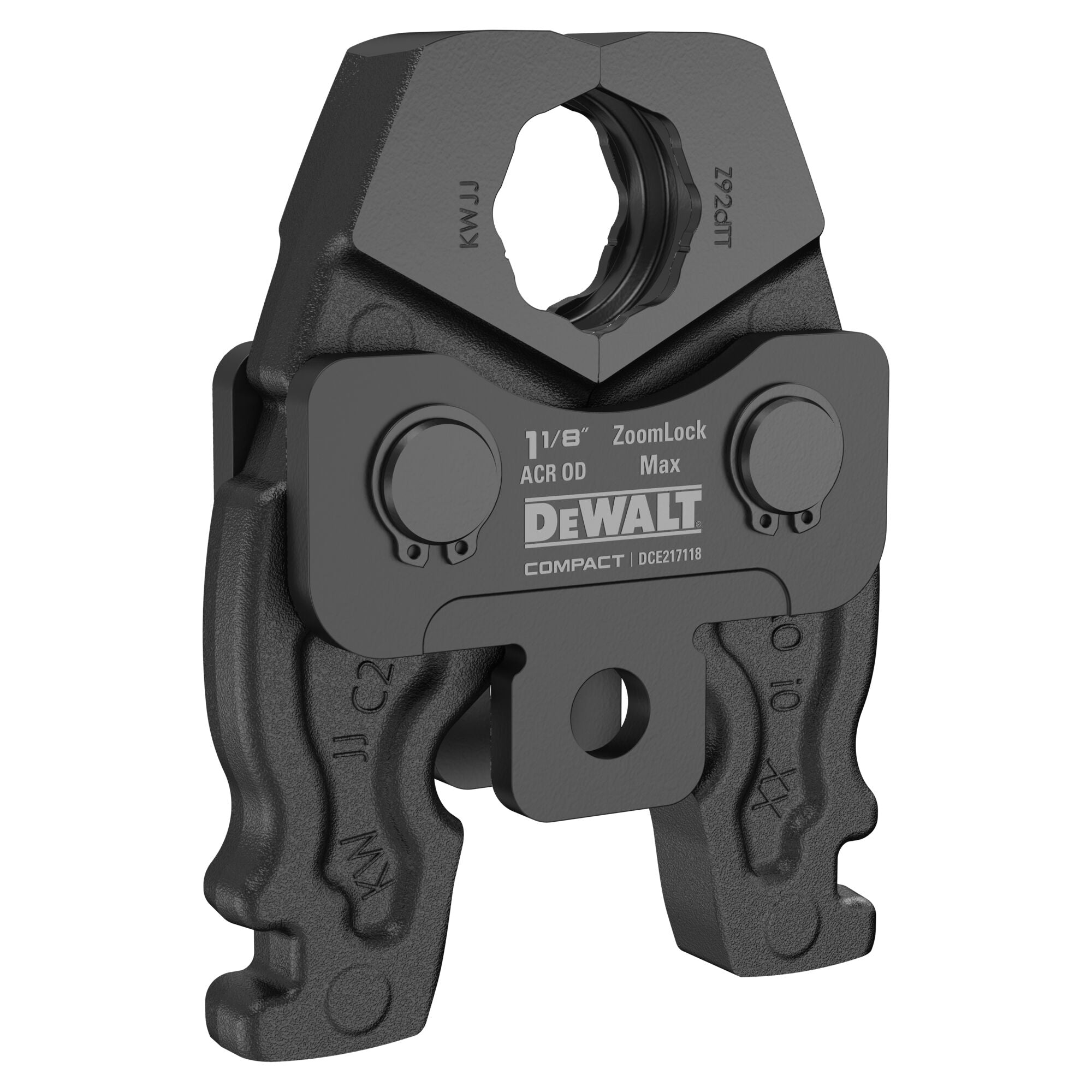 DEWALT DCE217118 DEWALT  1-1/8 in. Compact ZoomLock MAX / >B< MaxiPro ACR Press Jaw - Ace Tool Group - DEWALT