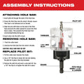 Milwaukee 49-22-4029 Bi-Metal Hole Saw Kit - 17PC - Ace Tool Group - Milwaukee