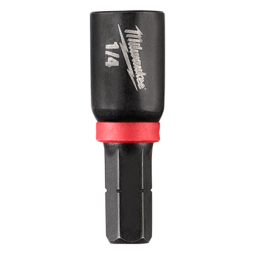 Milwaukee 49-66-4712 SHOCKWAVE Impact Duty 1/4" Insert Magnetic Nut Driver BULK 10 - Ace Tool Group - Milwaukee