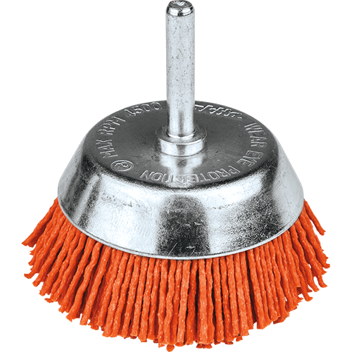 Makita D-70502 2-1/2 in. Nylon Cup Brush, Coarse, 80 G - Ace Tool Group - Makita