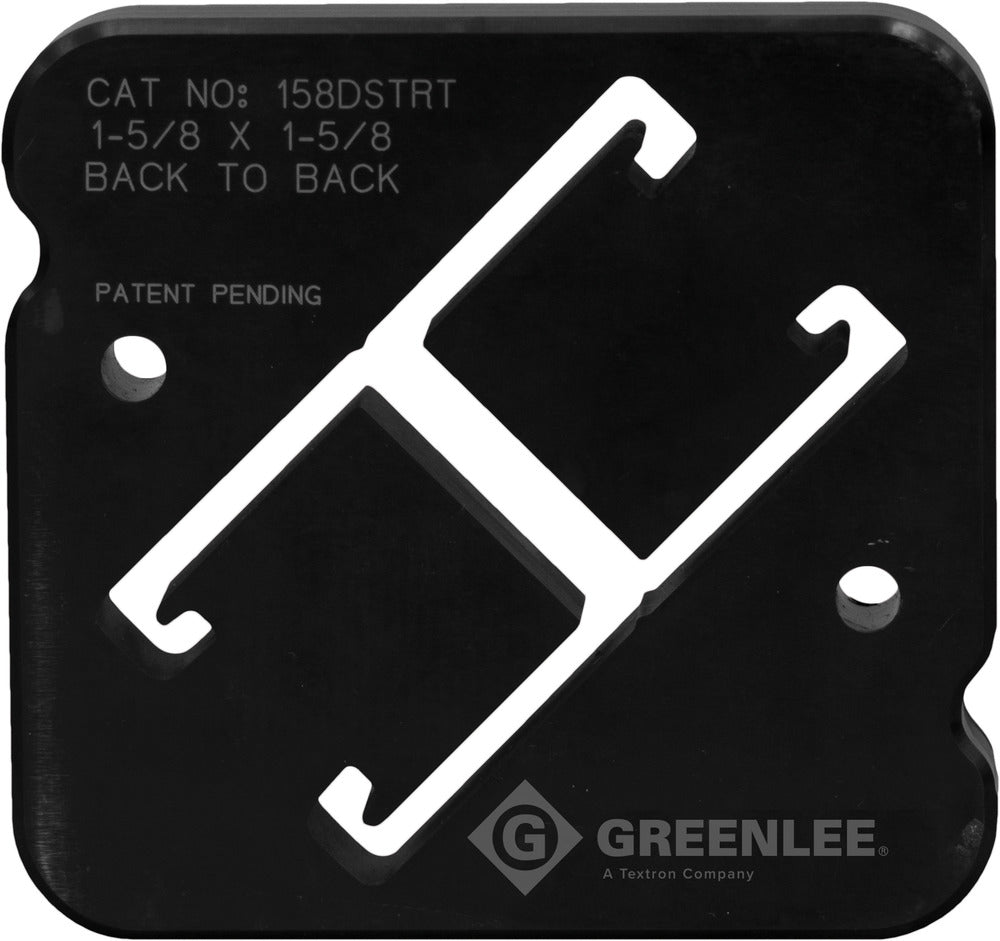 Greenlee 158DSTRT Double Strut Dies - Ace Tool Group - Greenlee