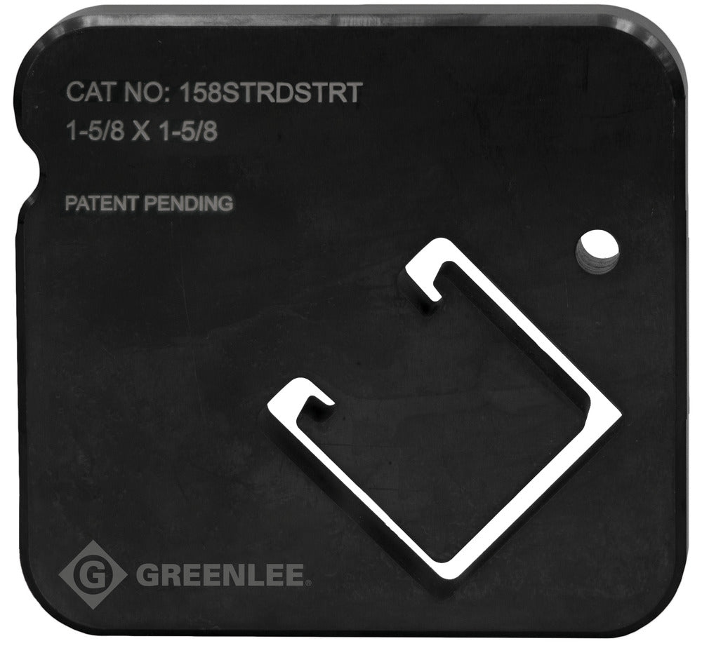 Greenlee 1-5/8 Single Strut Dies - Ace Tool Group - Greenlee