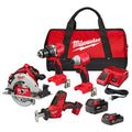 Milwaukee 3693-24CX M18 4-Tool Combo Kit - Ace Tool Group - Milwaukee
