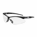 PIP 250-AN-10111 Anser Eyewear, Clear Polycarbonate Lens, Anti-Scratch And Anti-Fog, Black Frame, Radiused Temples W/ Rubber Tips, Soft Rubber Nosepiece, -12 Pack - Ace Tool Group - Protective Industrial Products