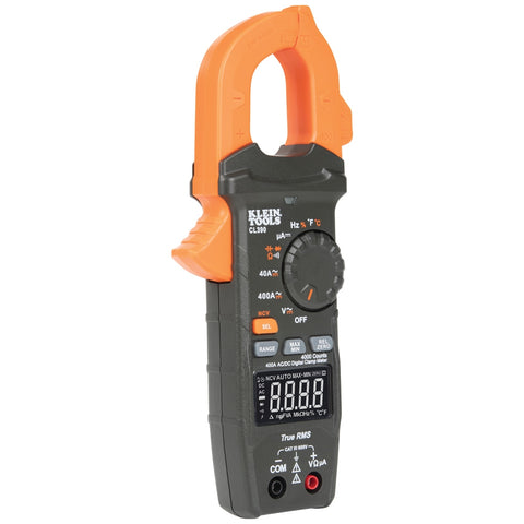 Klein CL390 AC/DC Digital Clamp Meter, Auto-Ranging - Ace Tool Group - Klein