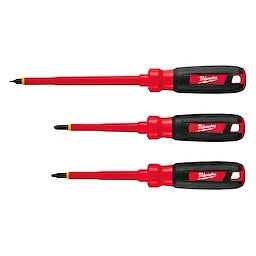 Milwaukee 48-22-2202 3 PC 1000V Insulated Screwdriver Set - Ace Tool Group - Milwaukee