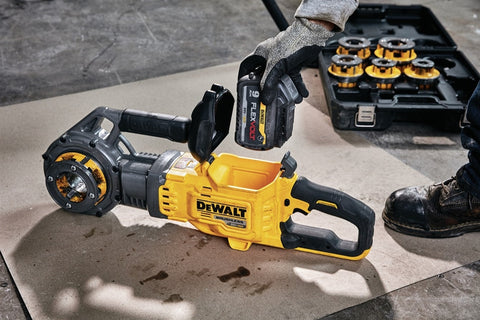 Dewalt Dce700X2K 60V Max Flexvolt Pipe Threader Kit With Die Heads - Ace Tool Group - DeWalt