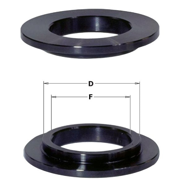 CMT 699.026.19 Pair of Bore Reducers from 1-Inch to 3/4-Inch - Ace Tool Group - CMT