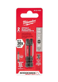 Milwaukee 48-32-4920 Shockwave Slotted Power Bits - Ace Tool Group - Milwaukee