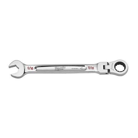 Milwaukee 45-96-9815 9/16in. Flex Head Combination Wrench - Ace Tool Group - Milwaukee