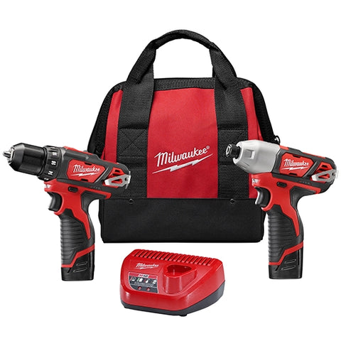 Milwaukee 2494-22 M12 COMBO DRILL/IMPACT W/2 BAT