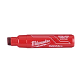 Milwaukee 48-22-3266 INKZALL Extra Large Chisel Tip Red Marker 12 Pack - Ace Tool Group - Milwaukee