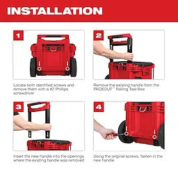Milwaukee 48-22-8027 Low-Profile Handle - Ace Tool Group - Milwaukee