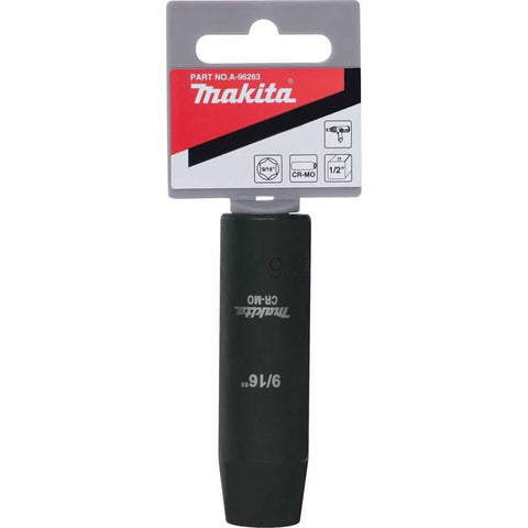 Makita A-96263 9/16" Deep Well Impact Socket with 1/2" Drive - Ace Tool Group - Makita