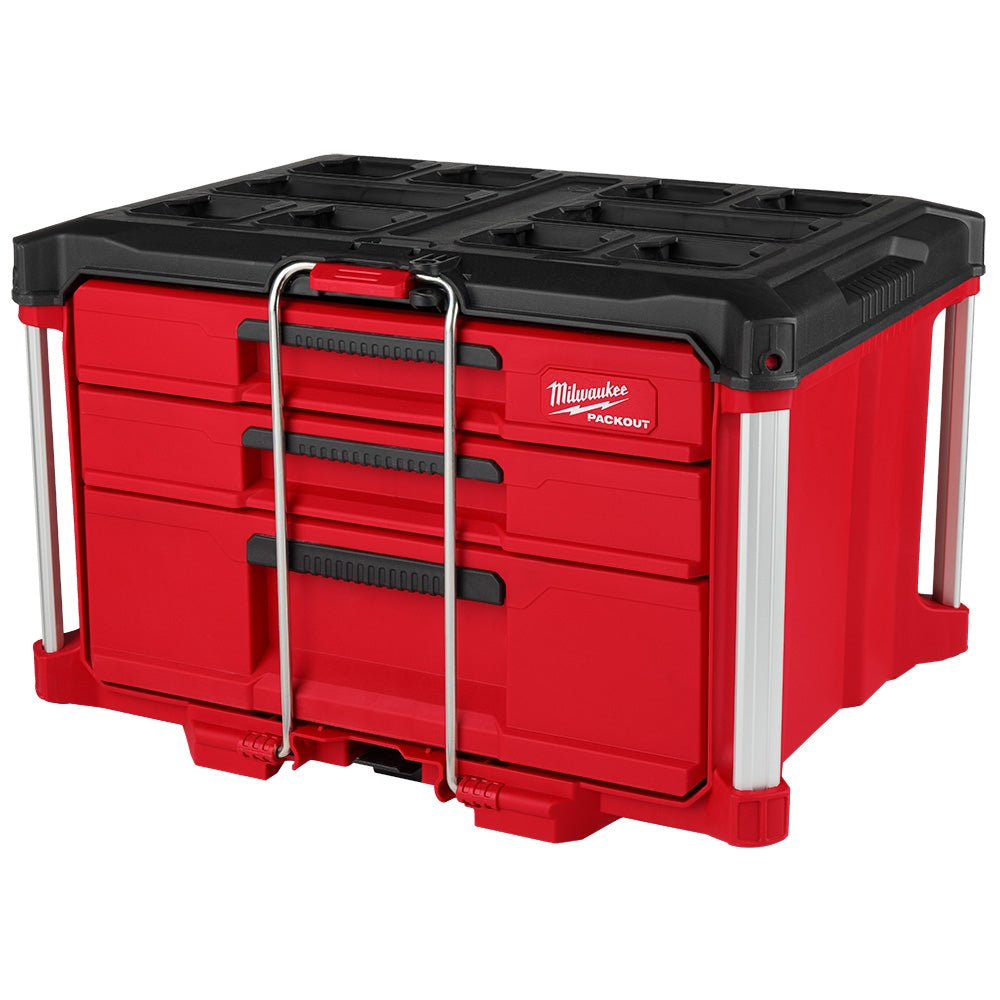 Milwaukee  48-22-8447 PACKOUT Multi-Depth 3-Drawer Tool Box - Ace Tool Group - Milwaukee