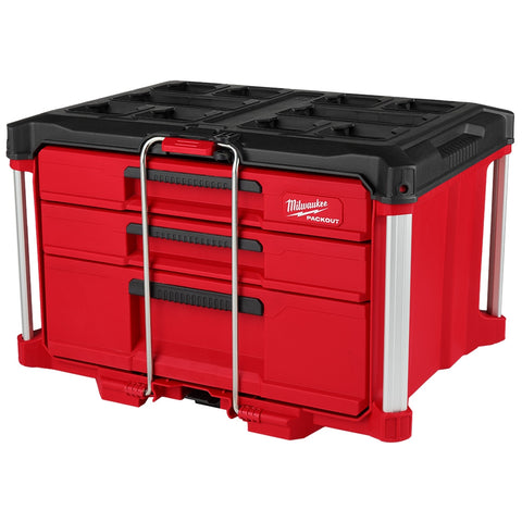 Milwaukee  48-22-8447 PACKOUT Multi-Depth 3-Drawer Tool Box - Ace Tool Group - Milwaukee