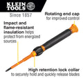 Klein Tools 32584INSR 8-in-1 Insulated Screwdriver - Ace Tool Group - Klein