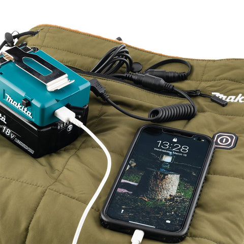 Makita ADCB200B Outdoor AdventureÃ¢â€žÂ¢ Heated Blanket - Ace Tool Group - Makita