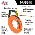 Klein 56380 100 ft. MG FBG Fish Tape w/ Leader - Ace Tool Group - Klein