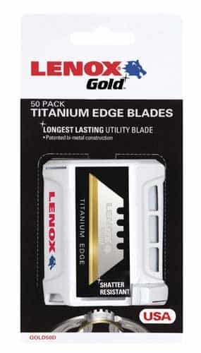 Lenox Utility Knife Blades 50-Pack - Ace Tool Group - Lenox