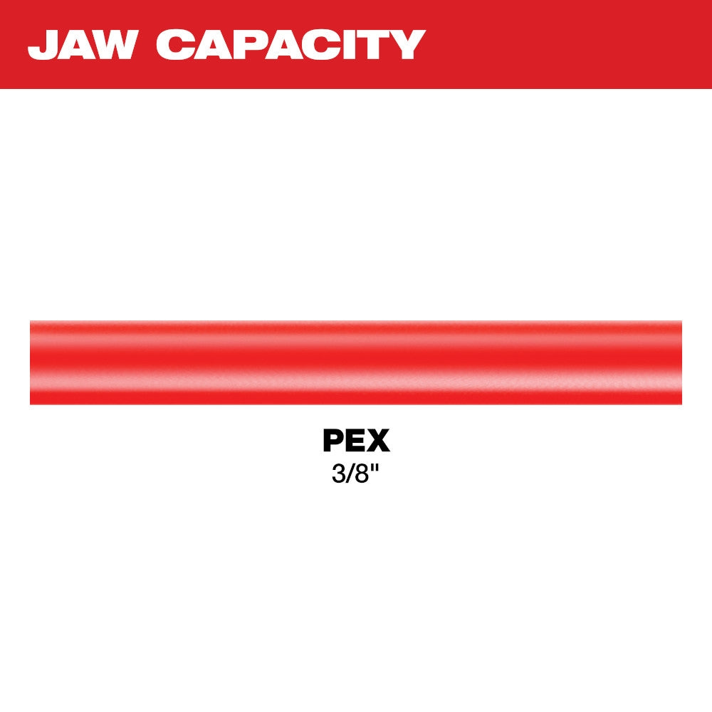Milwaukee 49-16-2630C M18 3/8" PEX CRIMP JAW FOR M18 SHORT THROW PRESS TOOL - Ace Tool Group - Milwaukee