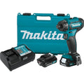 Makita FD10R1 12V 1/4 in. Hex Driver-Drill Kit 2.0 Ah - Ace Tool Group - Makita