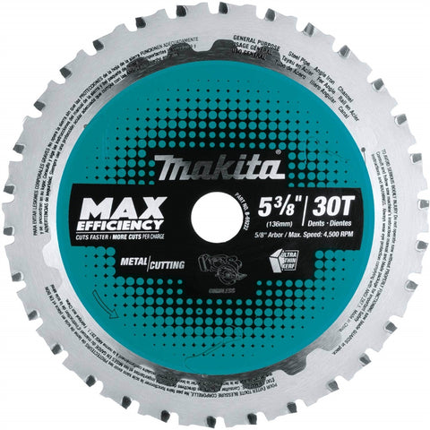 Makita B-69222 5-3/8 in. 30T Max Efficiency Saw Blade - Ace Tool Group - Makita