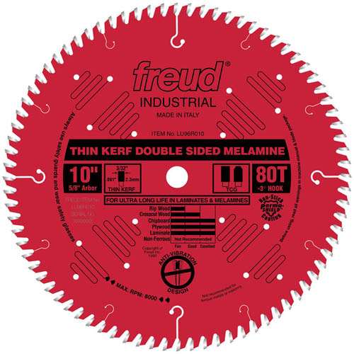 Freud Tools 10" Thin Kerf Double Sided Laminate/Melamine - Ace Tool Group - Freud